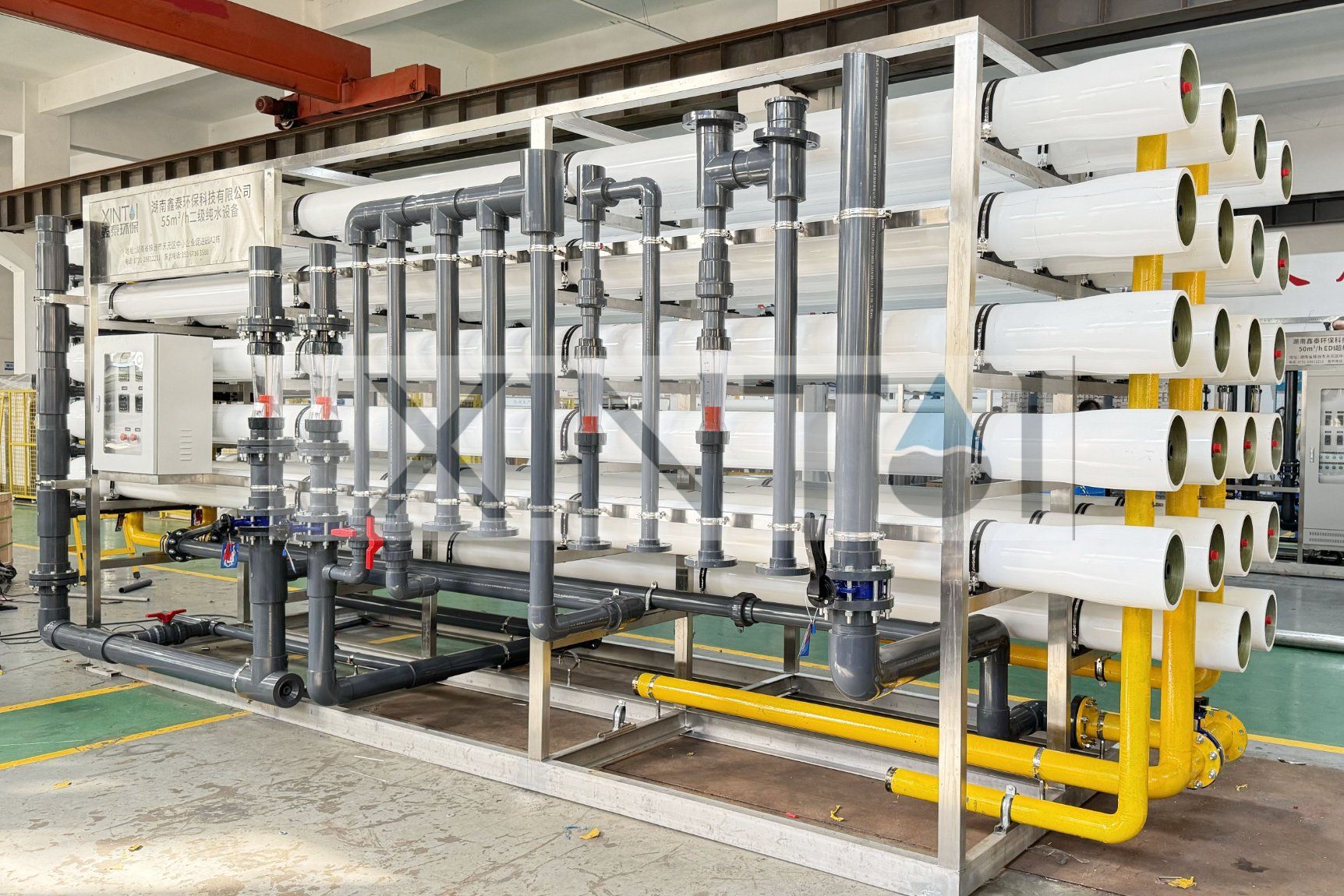 Food Factory Well Water 55m3/H RO Plant